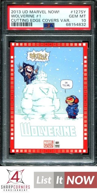 2013 Upper Deck Marvel Now! Covers #127Sy Wolverine #1 Pop 1 Psa 10 N3503666-832