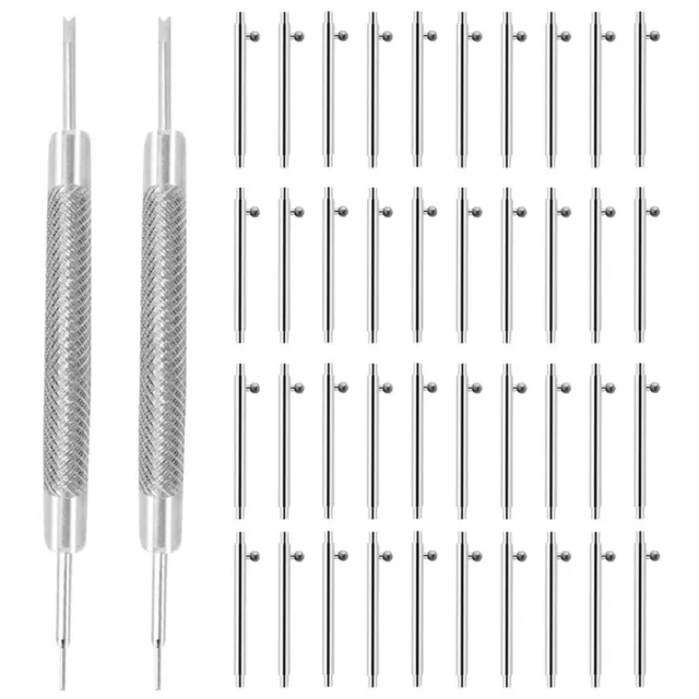 40 Stainless Steel Quick Release Spring Bars L 22mm Diameter 3136