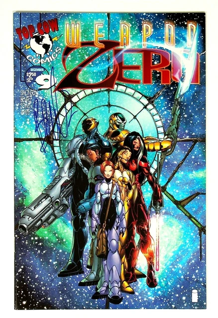 Weapon Zero #9 Signed Joe Benitez Image Comics