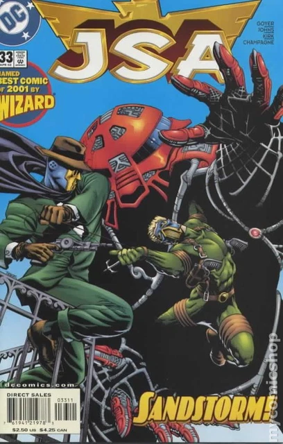 JSA #33 VG 2002 Stock Image Low Grade