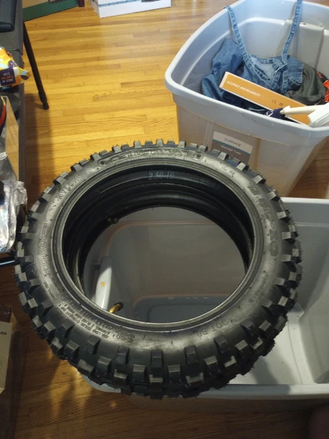 2x For Honda Front Tires 2.5x10 Dirt Bike Motocross Tires  PW50, TTR50, XR50 NEW