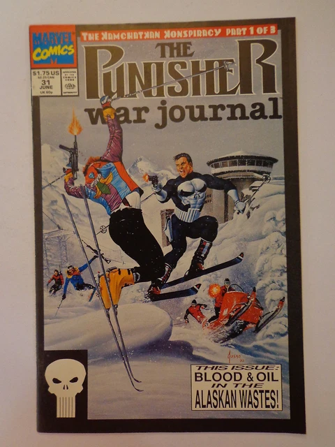 The Punisher War Journal Alaskan Wastes Volume 1 #31 Marvel Comics June 1991 NM