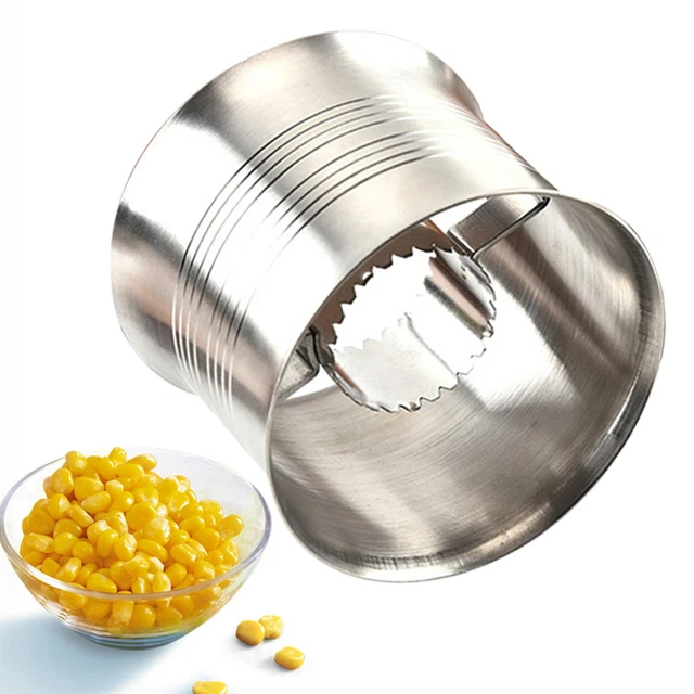 STAINLESS STEEL CORN Cob Peeler Stripper Remover Kitchen Cutter