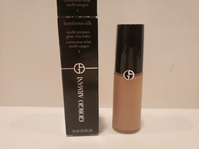 Giorgio Armani ~ Luminous Silk Multi Purpose Glow Concealer ~ #4 ~ NIB