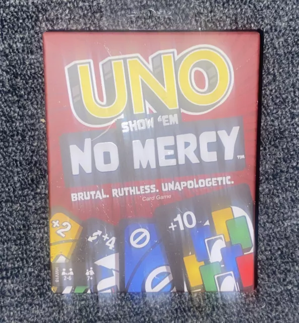 UNO Show 'Em No Mercy!! Sealed Card Game! BRAND NEW! SOLD OUT EVERYWHERE!