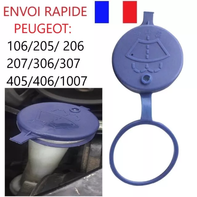 Bouchon réservoir lave glace Peugeot 106 205 206 207 306 307 405 406 1007 NEUF