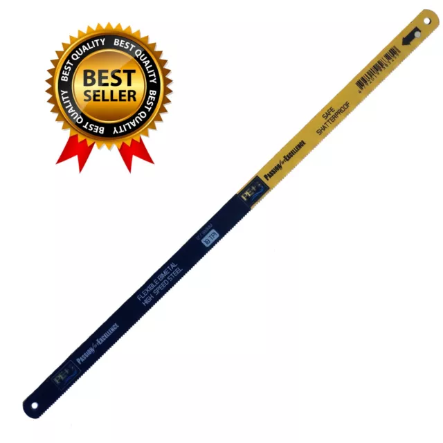 Flexible Bimetal HSS Power Hacksaw Blade PE+ 18TPI 12"/300mm
