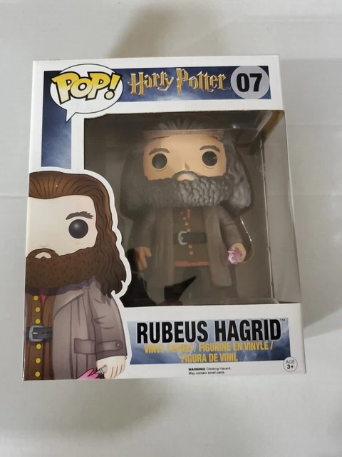 Funko Pop! Harry Potter Rubeus Hagrid #07 6" Super Sized Vinyl Figure New in Box
