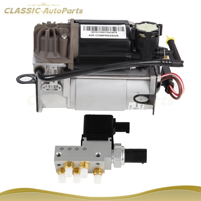 Air Suspension Valve Control + Compressor Block For Mercedes S430 S500 CLS550