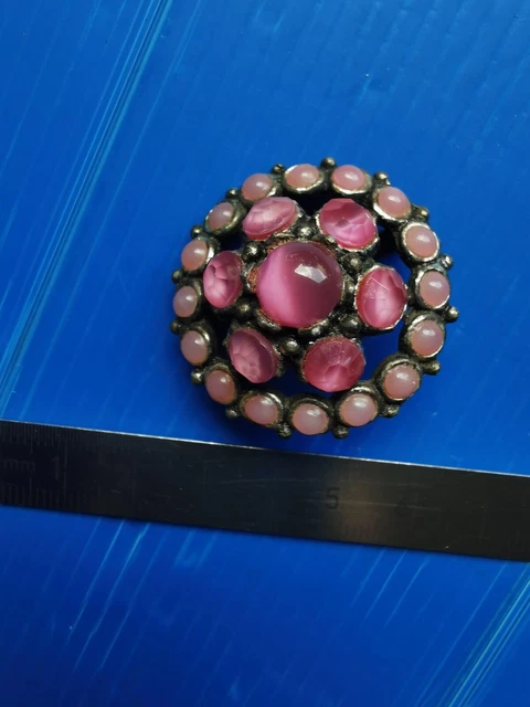 CHARMANTE BROCHE MASCHERL EN ARGENT 800 VERS 1930 CHARMANTE BROCHE MASCHERL EN ARGENT 800 VERS 1930