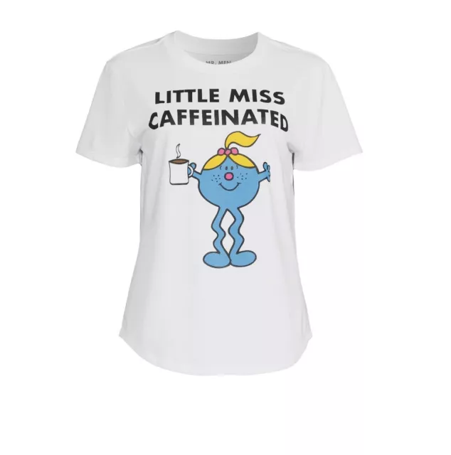 Mr. Men Little Miss T-Shirt Little Miss Caffeinated