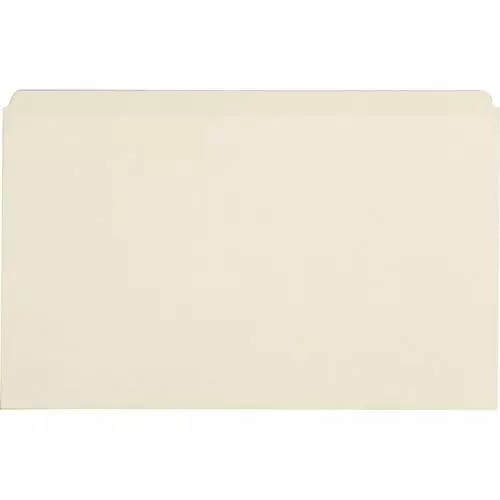 Business Source Straight Cut 1-Ply Legal-Size File Folders (B6-43566)