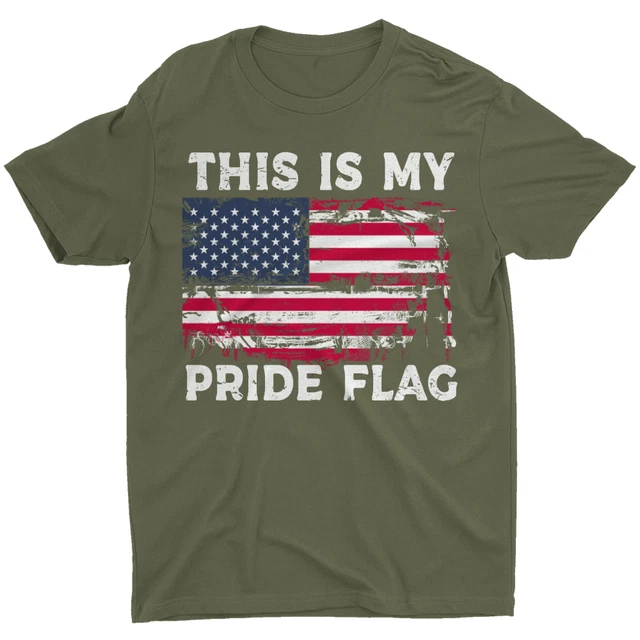 THIS IS MY Pride Flag USA American Independence Day 4th of July T-Shirt Men Tee $22.99 - PicClick