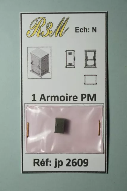 trains 1/160 R3M  1 armoire PM