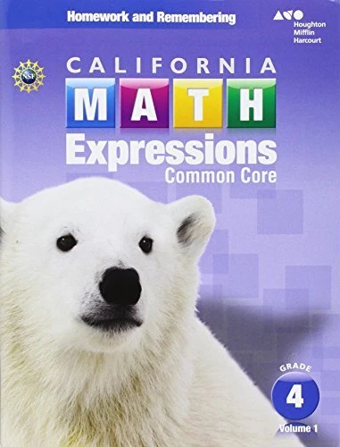 Houghton Mifflin Harcourt Math Expressions: Homework And **Brand New**