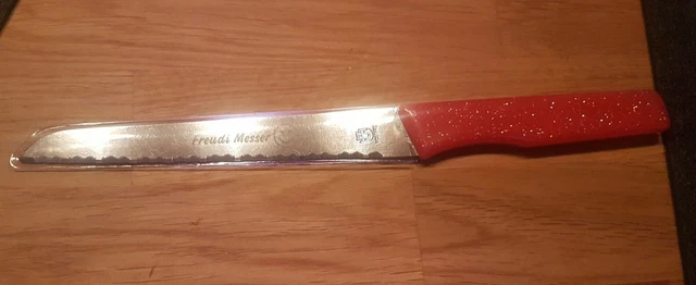 3 Brotmesser "Freudi Messer",NEU! Klinge 18cm,rostfrei