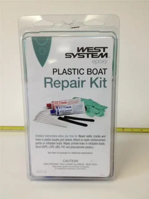 West System G Flex Thickened Epoxy Plastic Boat Repair Kit 655-K 655k