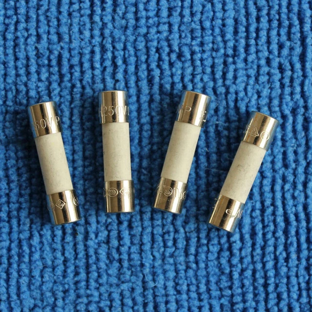 5pcs T15AH250V 5*20mm Ceramic Body Time-Lag Fuse NEW