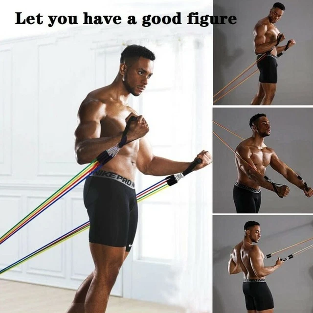Multi function on sale resistance band workout