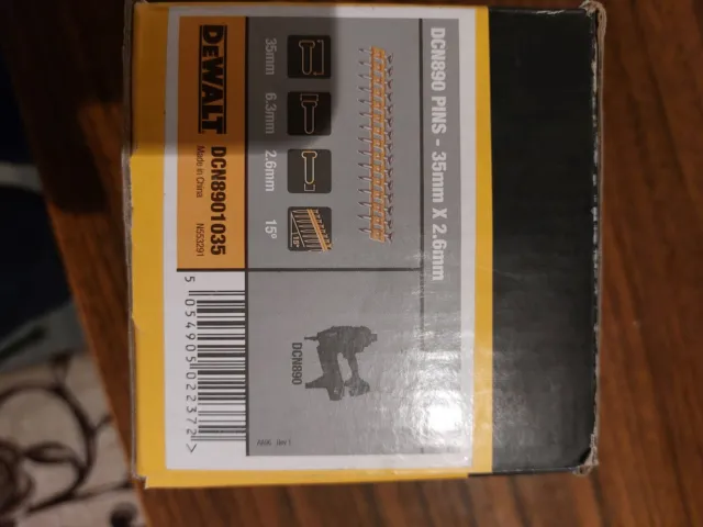 DEWALT DCN890 35mm Nails