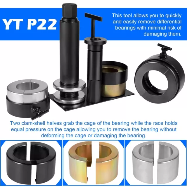 YT P22 Differentials Carrier Bearing Puller & Pinion Bearing Puller Kit