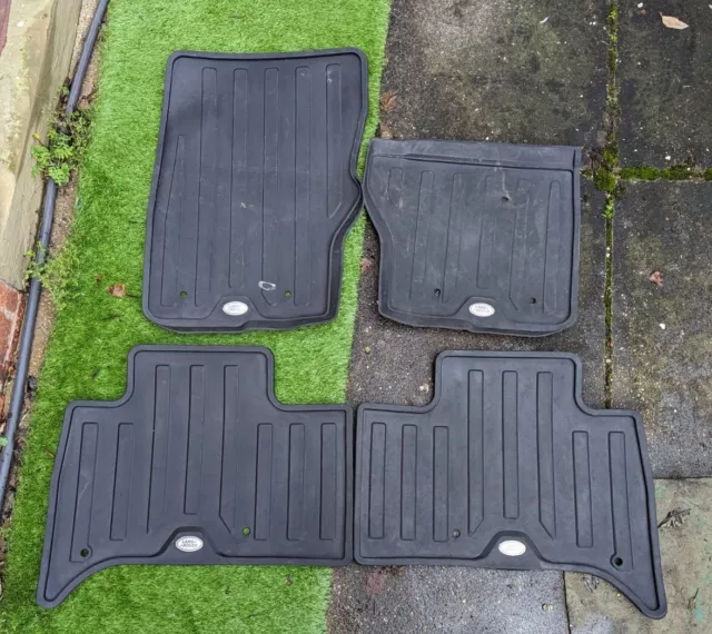 Genuine Land Rover Discovery L462 All Weather Rubber Floor Mats 4 Piece Set