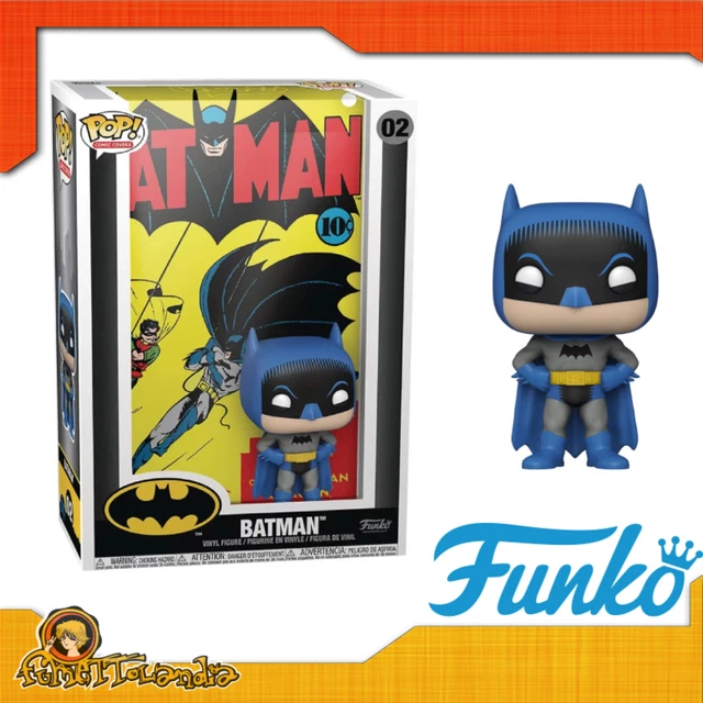 FUNKO POP VINYL Comic Covers 2 Heroes De Dc Comics Batman Avec