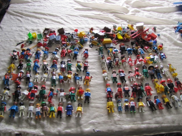 PLAYMOBIL / 1 infirmier avec brancard / Vintage / 1976 EUR 12,00