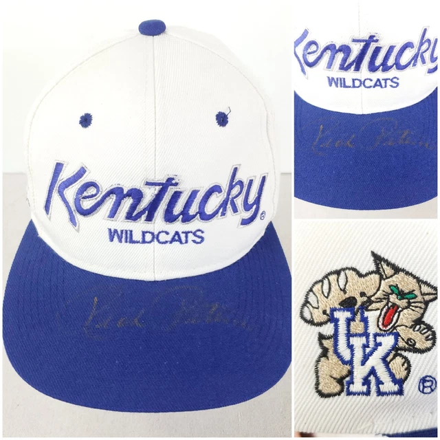 Vtg Kentucky Wildcats Snapback Script Spellout Sports Specialties Rick Patino