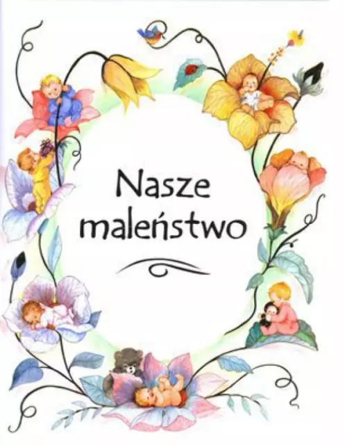 Álbum Nasze maleństwo Pamiątka dla maluszka Prezent dla dziecka na urodziny