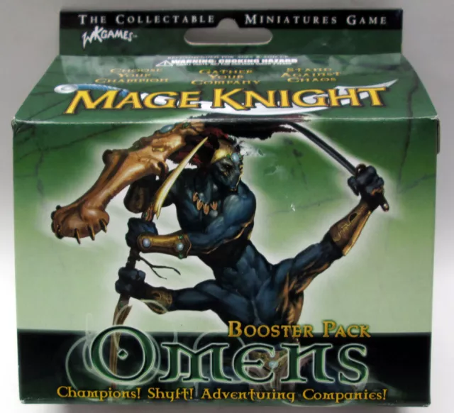 Mage Knight - Omens Booster Pack OVP