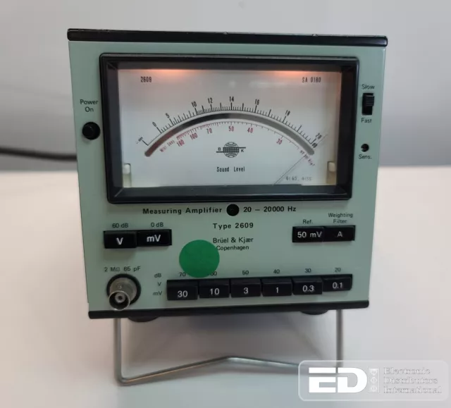 Bruel & Kjaer TYPE 2609 Measuring Amplifier 20 - 20,000Hz