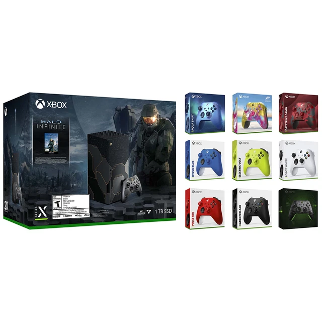 MICROSOFT XBOX SERIES X Halo Infinite Console with Extra Controller