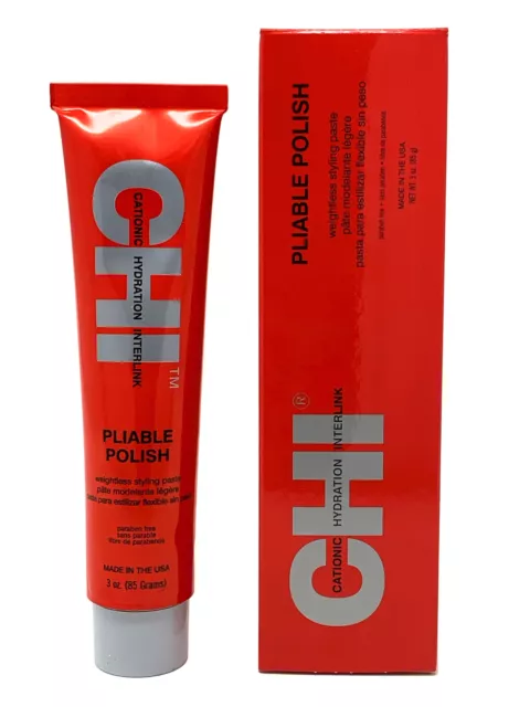 CHI Pliable Polish Weightless Styling Paste 3 Oz