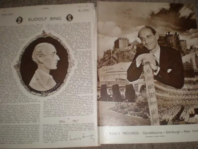 Photo article rudolf bing 1949 ref K