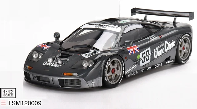 1/12 Scala GMP Ford GT40 Mark II 1966 24 Ore Di Le Mans Vincitore #12071 ABG048