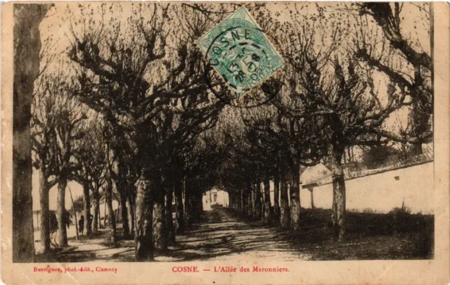 CPA COSNE - L'Allée des Maronniers (457260)