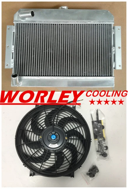 5 ROWS ALUMINUM radiator for MG MGB GT/ROADSTER TOP-FILL 1968-1975 MT ...