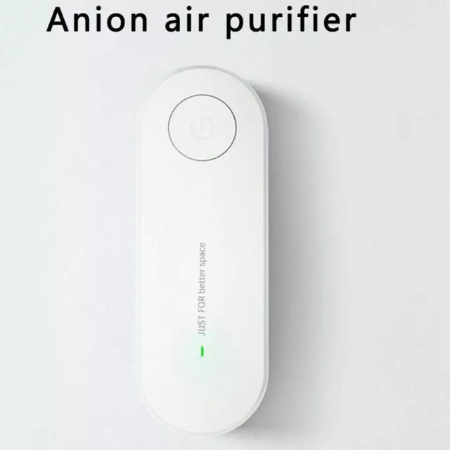 Mini Portable Air Purifier Negative Ion Formaldehyde Smoke Dust Cleaner Purifier