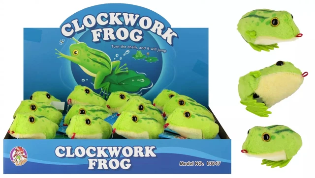 ZABAWKA NAKRĘCANA ŻABKA Pluszowa 8cm Mega Creative 571728 Mega Creative ...