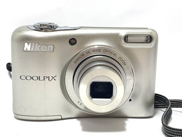 NIKON COOLPIX L30 Digital Camera Used Compact 20MP USB AV