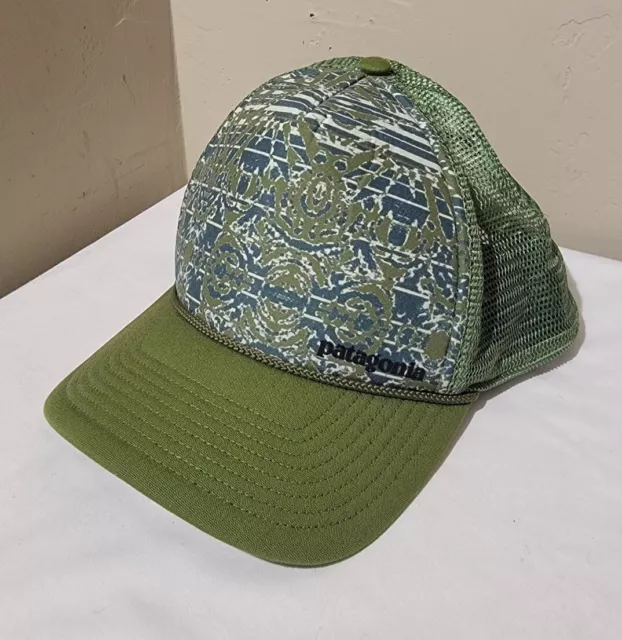 NEW PATAGONIA WAVE Worn Interstate Cap Sprouted Green Trucker Hat