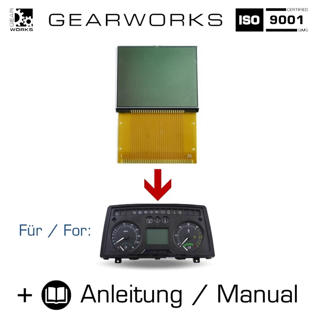 Tacho Display Für John Deere 6010-Er Instrumentenbrett Cockpit Bif 56X47Mm