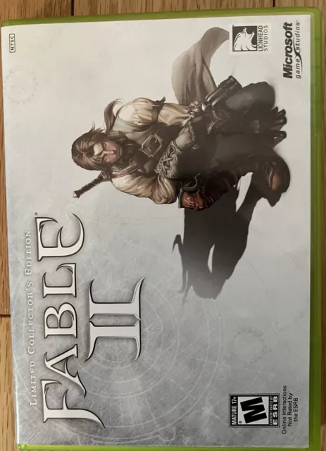 Fable II -- Limited Collector's Edition (Microsoft Xbox 360, 2008) Tested
