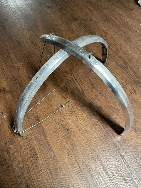 Garde-boue Avant Aluminium LEFOL Le Martelé – Vélo Ancien Vintage – Made In France – Occasion