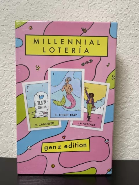 Millennial Loteria Gen Z Edition Latinx Card Game BRAND NEW 2022 MEXICAN BINGO