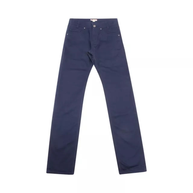 8372AP pantalone bimbo BURBERRY boy kid trousers blue