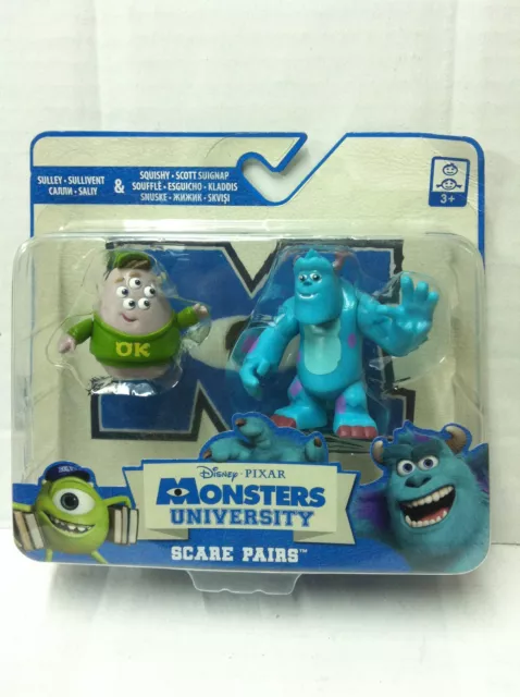 Disney Pixar Monsters University SULLEY & SQUISHY Mini Personaggi 6 cm MOC, 2013