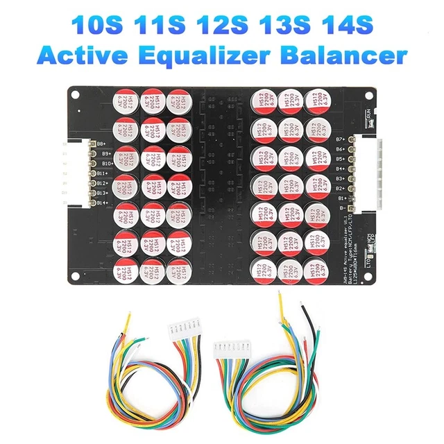 2X(10S 11S 12S 13S 14S Active Equalizer Balancer Lifepo4 Lipo LTO ...