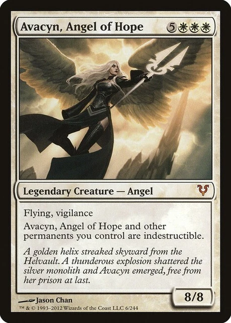Avacyn Restored (AVR) x1    Mythic Rare Avacyn, Angel of Hope MTG   NM